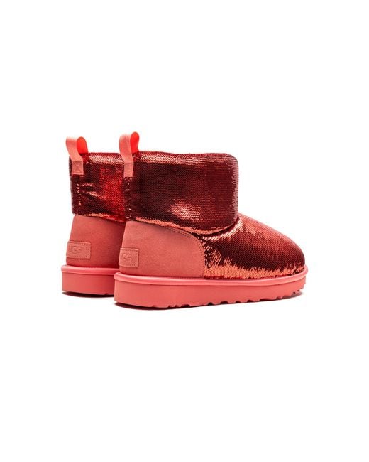 Ugg Red Classic Mini "Starfish" 1151291 Shpn"