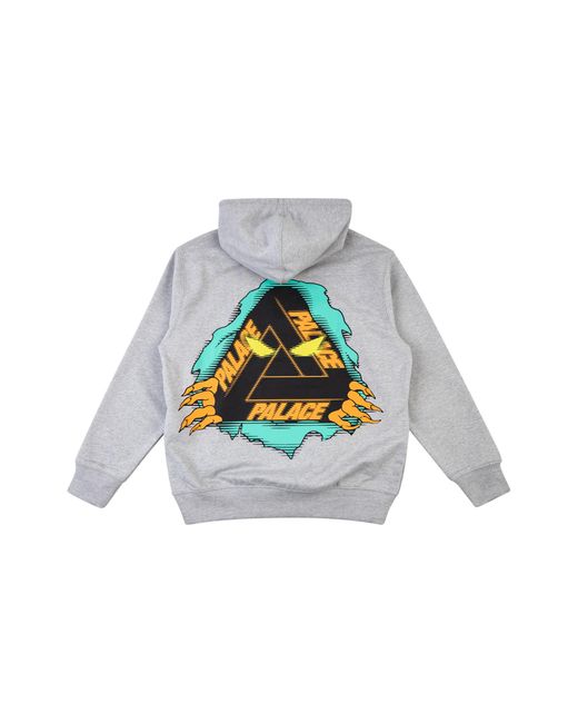 Palace Black Tri-Ripper Hood Marl" P19Hd043" for men