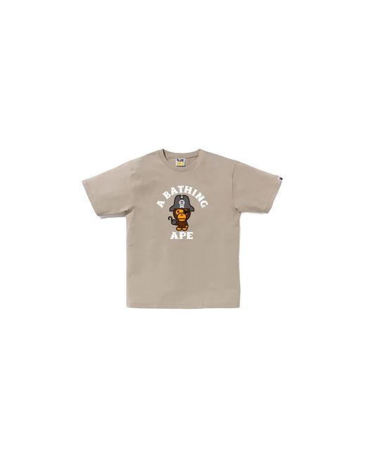 A Bathing Ape Black Pirate Nagano T-Shirt 4J20110006" for men