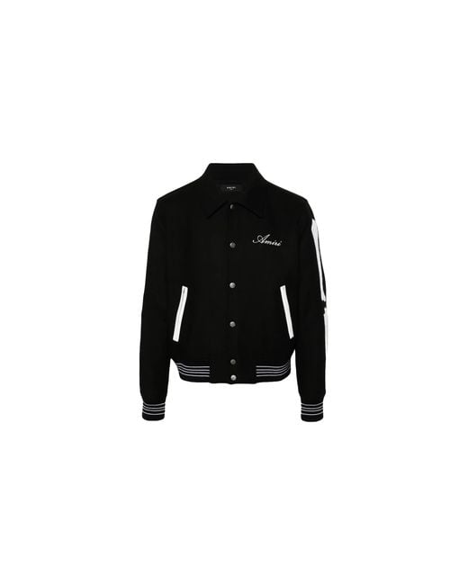 Amiri Black Bones Jacket Amouvy1007 099" for men
