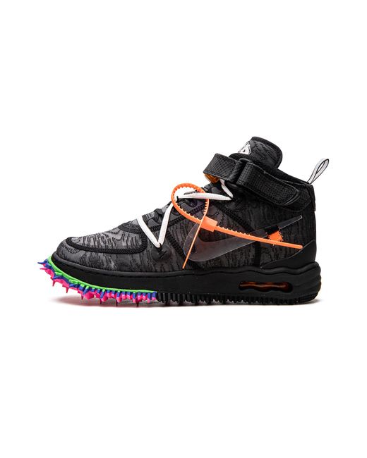 Nike Black Air Force 1 Mid "Off for men