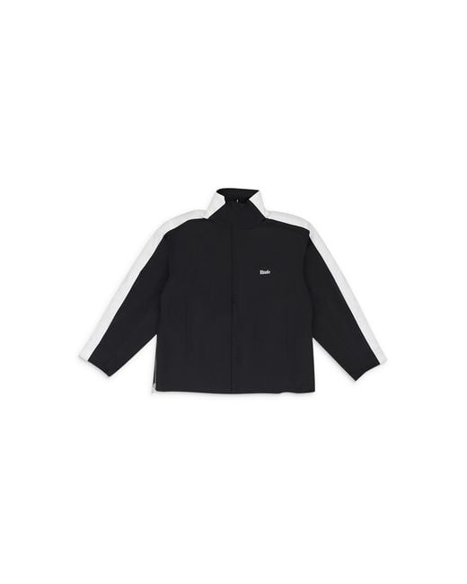 Rhude Black Amarino Track Jacket Rhss24Sw08842059 Blw" for men