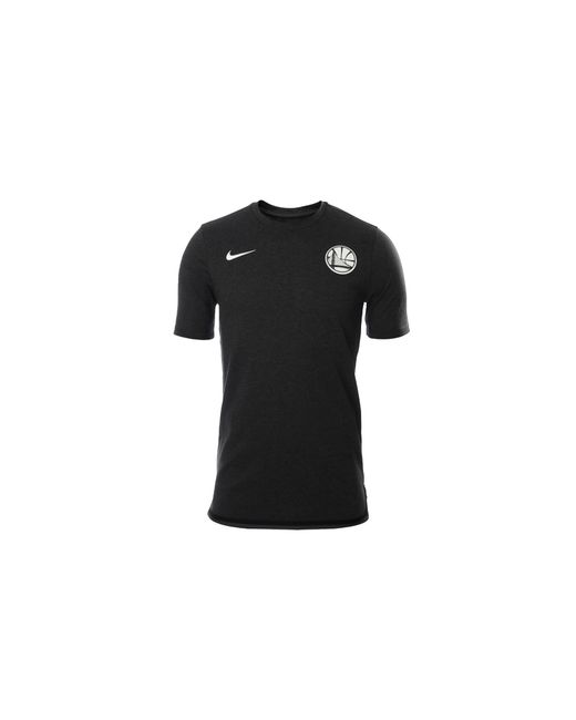 Nike Black Nba Golden State Warriors Dri-Fit T-Shirt 929217 032" for men