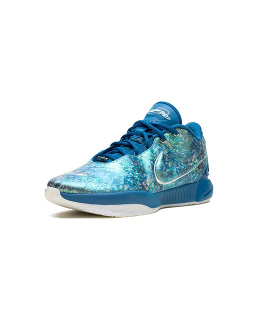 Nike Blue Lebron 21 "Abalone" Fn0708 400" for men