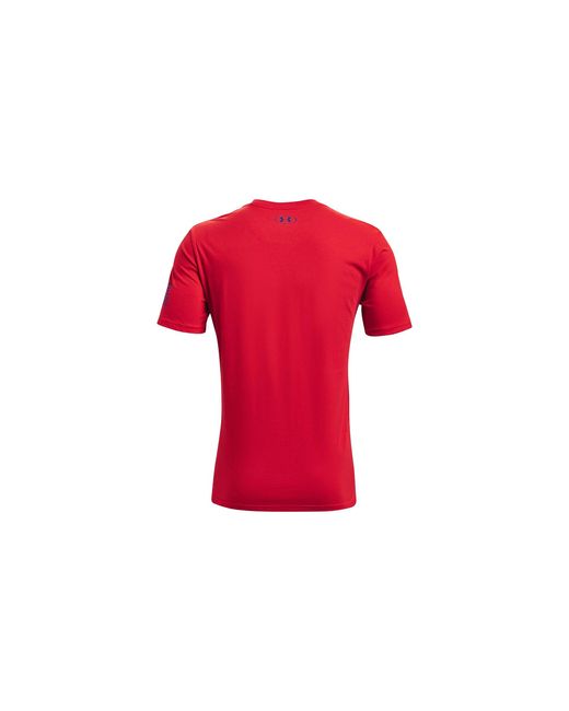 Under Armour Red Freedom Us Of A T-Shirt 1365051 600" for men