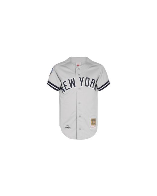Mitchell & Ness Black Authentic Jersey "Nba Ny Yankees 1998 Derek Jeter" Ajy1Cp20039 Nyychrm98Djt" for men