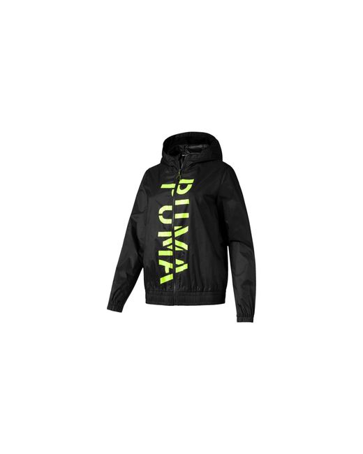 PUMA Black Be Bold Graphic Woven Jacket 518320 04"