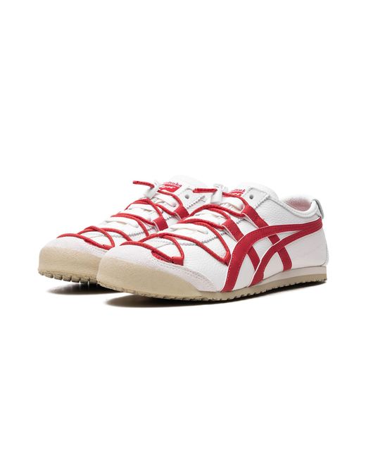 Onitsuka Tiger Black Mexico 66 "white Classic Red" for men