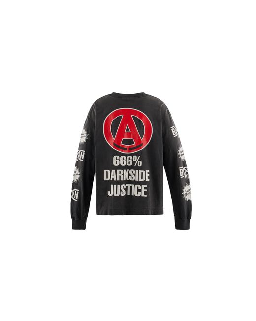 SAINT Mxxxxxx Black Sainty Hunter Long Sleeve T-Shirt Sm Mk8 0000 C31" for men