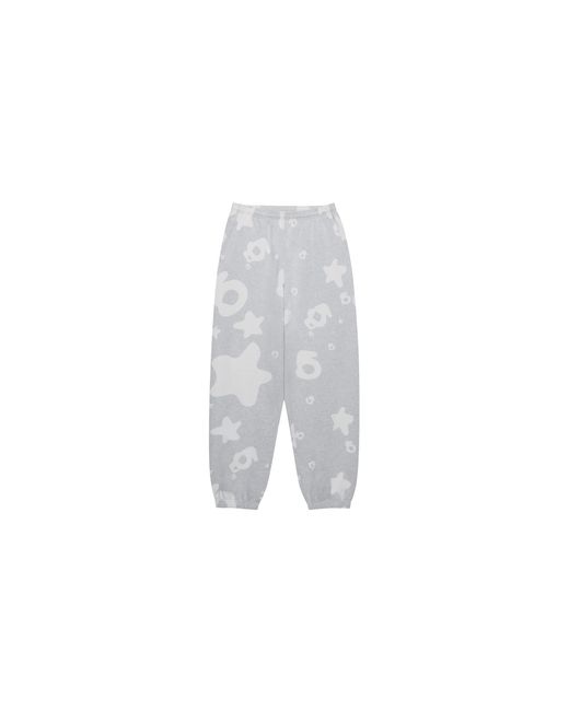 Sp5der Black Beluga V2 Sweatpants "Heather" 502" for men