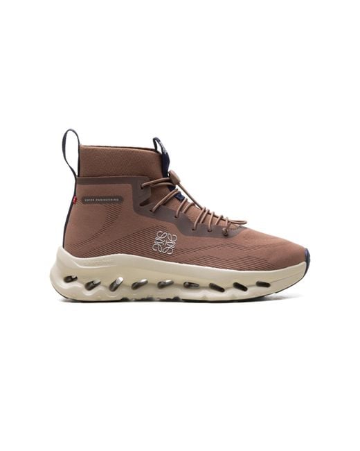 On Shoes Brown Cloudtilt Hi "Loewe