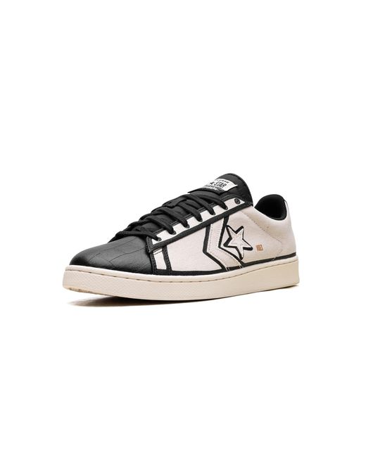 Converse Black Pro Leather "Joshua Vides Natural Ivory" A00713C" for men