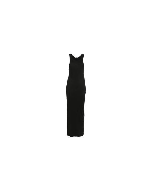 Entire studios Black Midi Muscle Tank Knitted Dress Esss26Dr01908 0015"