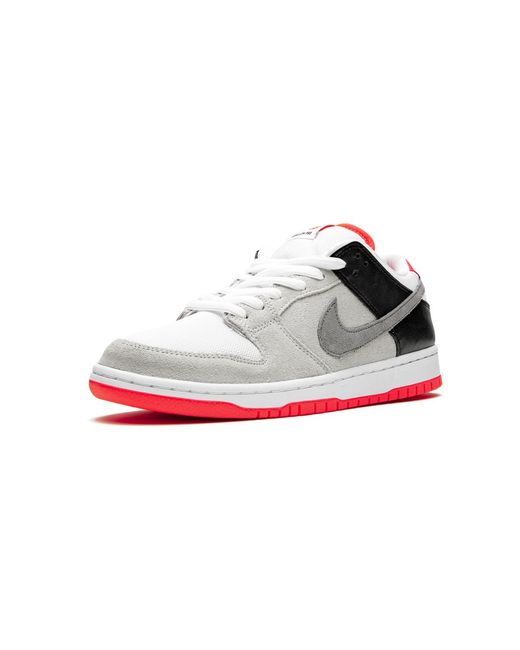 Nike Black Sb Dunk Low "Infrared" Cd2563 004" for men