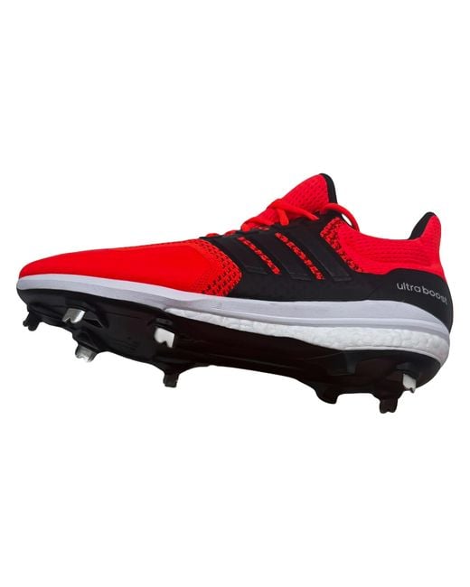 Adidas Red Ultraboost Dna 1.0 Cleat Bsb "Dugout Talc" Ih5210" for men