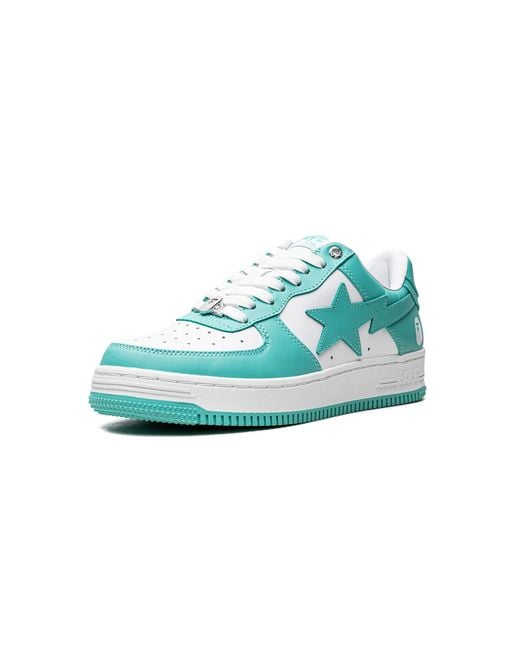 A Bathing Ape Green Bape Sta #4 M1 Shoes