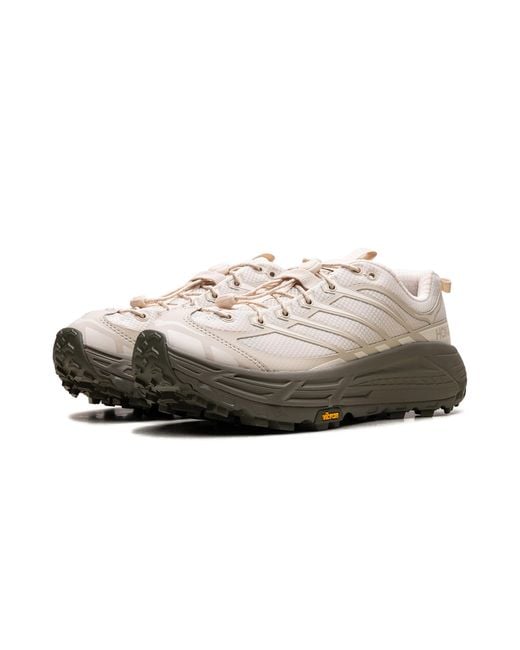 Hoka One One Black Mafate Three 2 "Oat Milk Eucalyptus" 1141572 Oly" for men