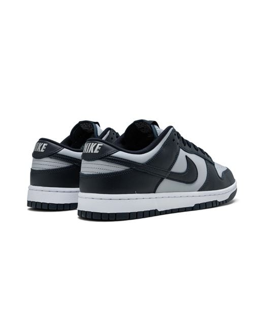 Nike Black Dunk Low "Georgetown" Dd1391 003" for men