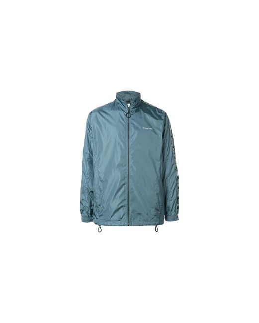 Off-White c/o Virgil Abloh Blue Taped Arrow Track Jacket "Petrol" Ombd010S19A230013900" for men