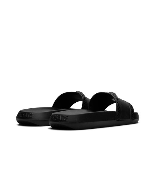 Versace Black Palazzo Medusa Pool Slide 1008733 Dg09G 1B000" for men