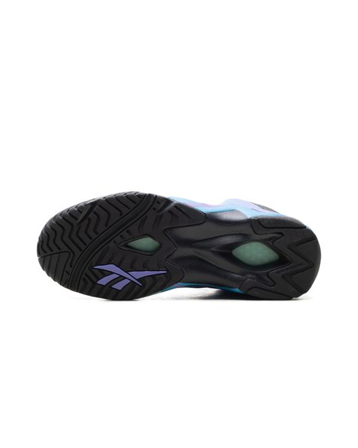 Reebok Blue Kamikaze 2 Mid "Digital Glow" Fy9784" for men