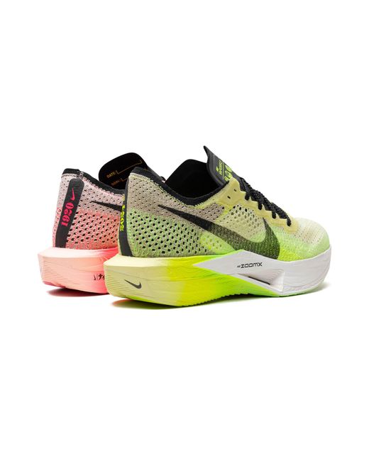 Nike Black Zoomx Vaporfly Next% 3 Fk "luminous Green" Shoes for men