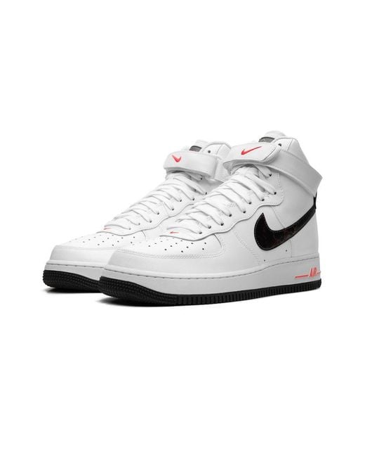 Nike Black Air Force 1 High "Electric" Shoes for men