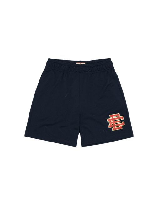 Eric Emanuel Blue Ee Basic Shorts Glitter Ee890" for men