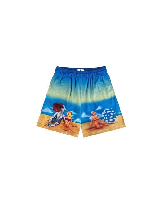Eric Emanuel Blue Ee Basic Shorts "Warren Lotas for men