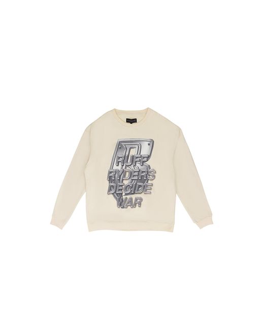 Who Decides War Black Ruff Ryders Sweatshirt "Off- 11100400018Aw23" for men