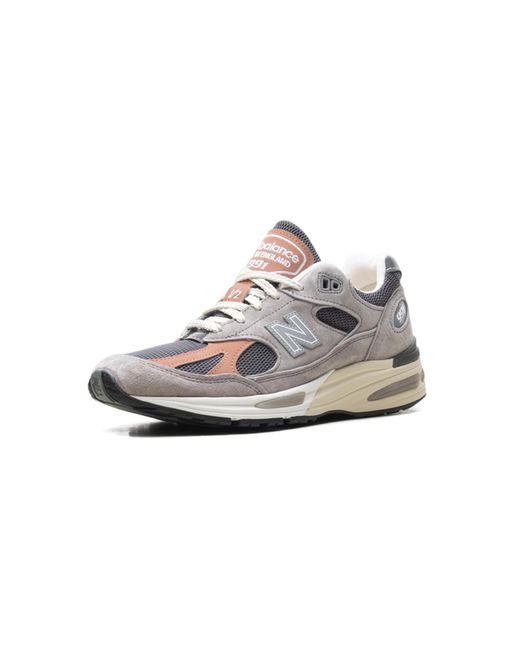 New Balance Black 991V2 "Miuk Elephant Skin" U991Gc2" for men