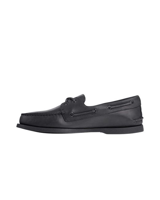 Sperry Top-Sider Black Authentic Original 2-Eye "Top-Sider" 0836981" for men