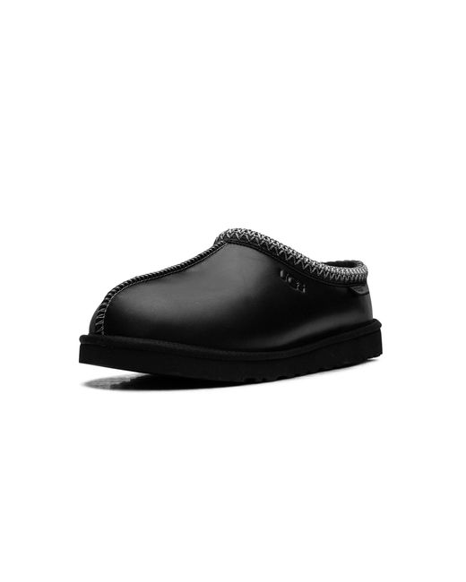 Ugg Black Tasman Lthr Regen Slipper 1163890 Blk" for men