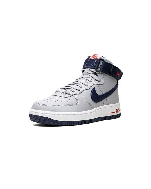Nike Blue Air Force 1 High Mns "Patriots" Shoes