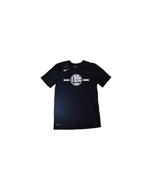 Nike Black Nba Gs Warriors Dri‑Fit Essential T‑Shirt 933714 010"