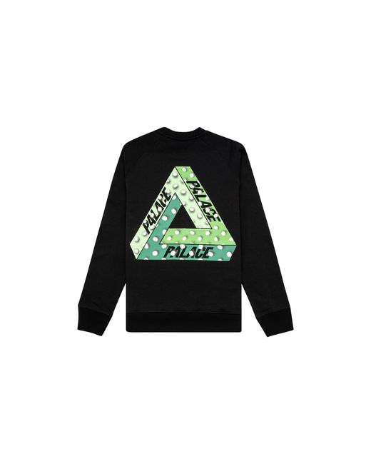Palace Black Tablet Crew Pa0088" for men