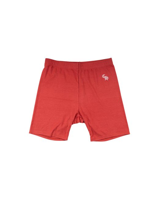 Chrome Hearts Red Biker Shorts Chrm1182"