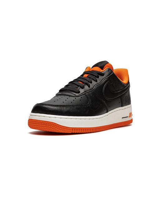 Nike Black Air Force 1 '07 Prm "Halloween" Dc8891 001" for men