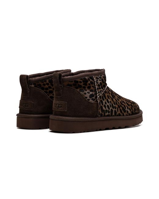 Ugg Black Classic Ultra Mini Caspian Boot "Burnt Cedar" 1158328 Bcdr"