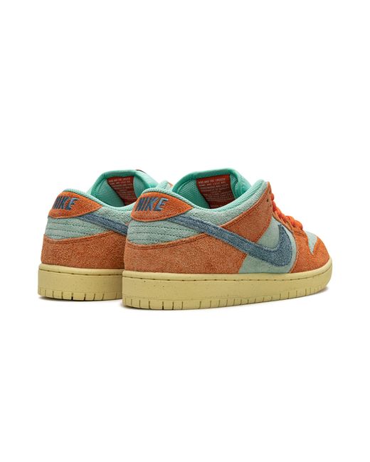 Nike Black Sb Dunk Low Pro Prm "Noise Aqua" Dv5429 800" for men