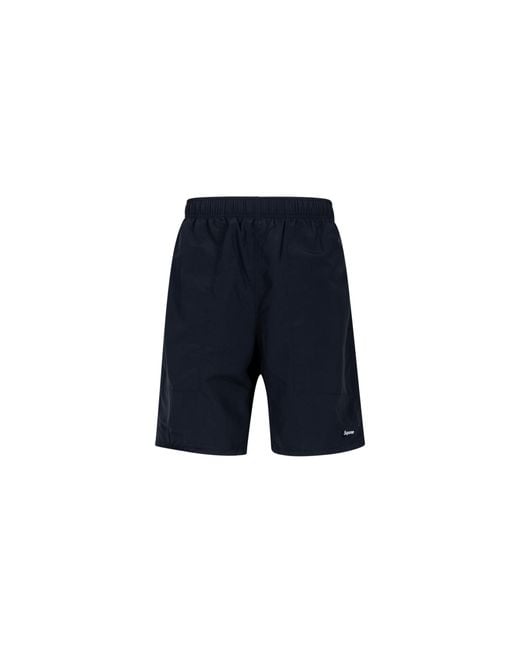 Supreme Black Nylon Water Short "Ss22" Su12249"