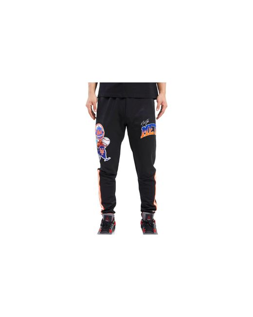 Pro Standard Black New York Mets Home Town Track Pants Lnm433596 Blk" for men