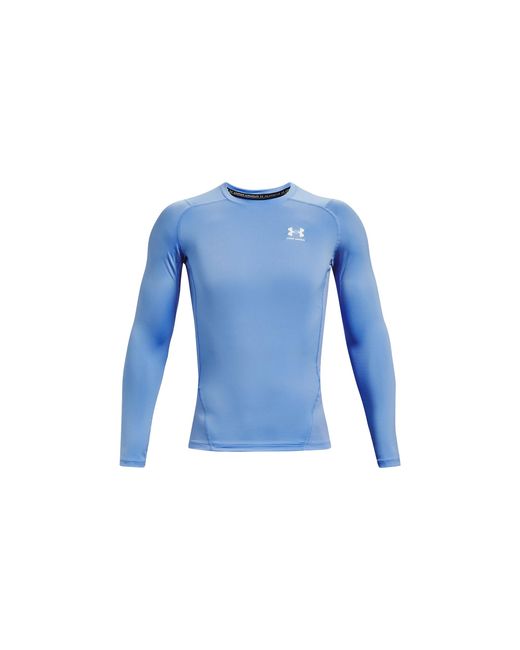 Under Armour Blue Heatgear Compression Long Sleeve "Carolina 1361524 475" for men
