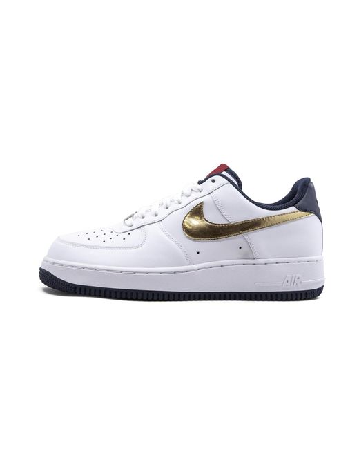 Nike Black Air Force 1 '07 Obsidian" 315122 171" for men