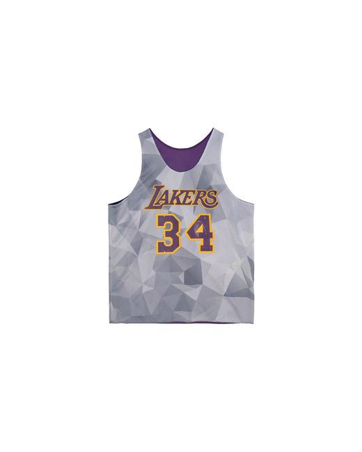 Mitchell & Ness Purple Reversible Mesh Tank "Lakers S" Tmtk3208 Lalyysonpurp" for men