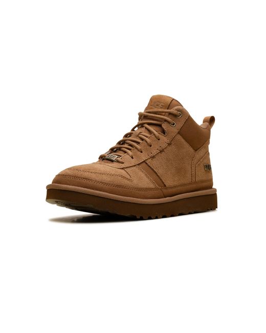 Ugg Brown Highland Hi Heritage Trainer "Chestnut Suede" 1144054 Ctsd" for men