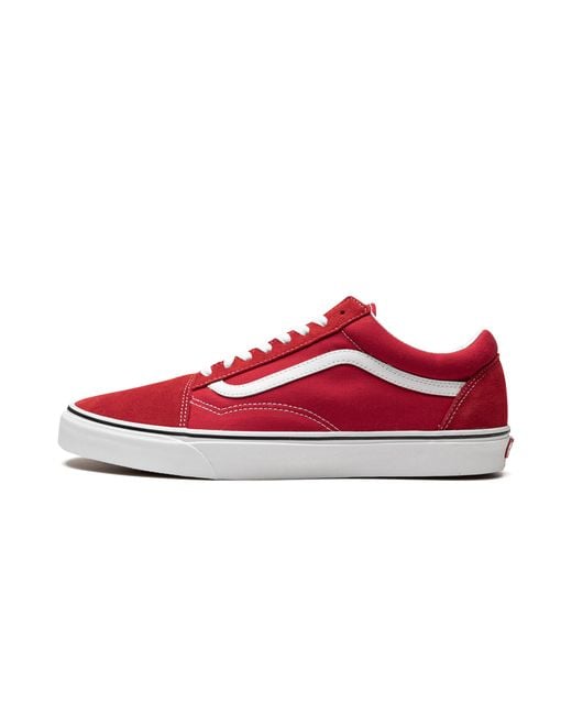 Vans Red Old Skool Vn0A4Bv5Jv61" for men