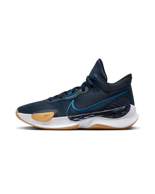 Nike Blue Renew Elevate Iii "navy Gum" Shoes for men
