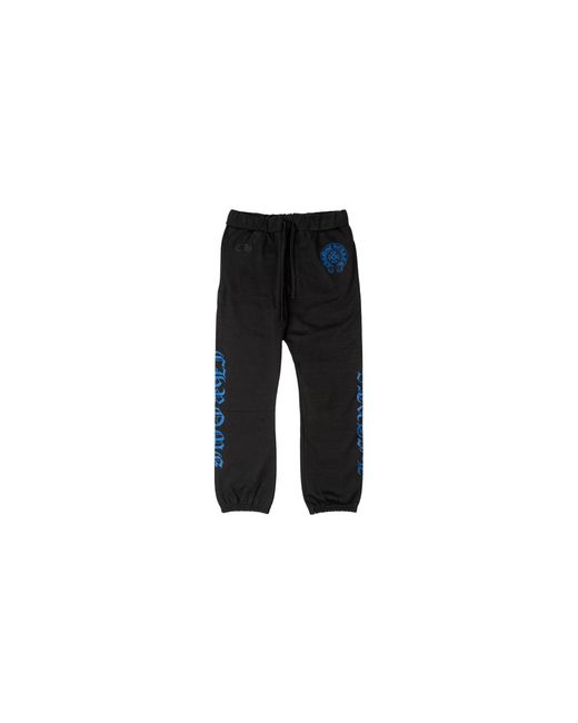 Chrome Hearts Black Horseshoe Logo Sweatpants (Thermal Lined) Chrm1093" for men