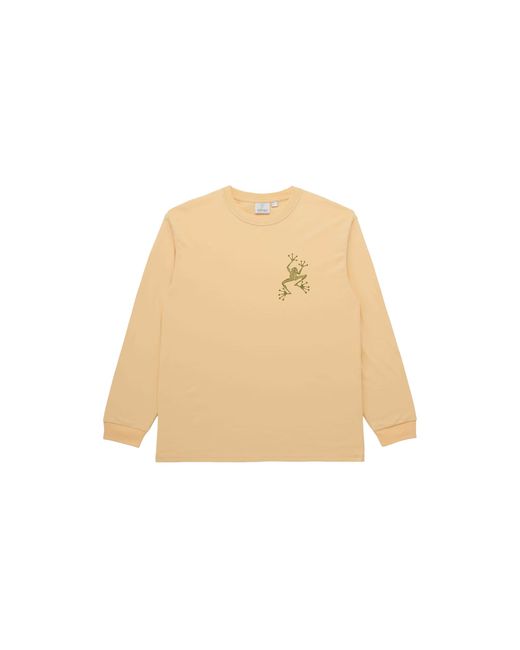 Gramicci Black Sticky Hands Long-Sleeve T-Shirt "Mango" G6Su T108 Gm713" for men